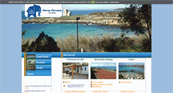 Desktop Screenshot of portopirronecamping.it